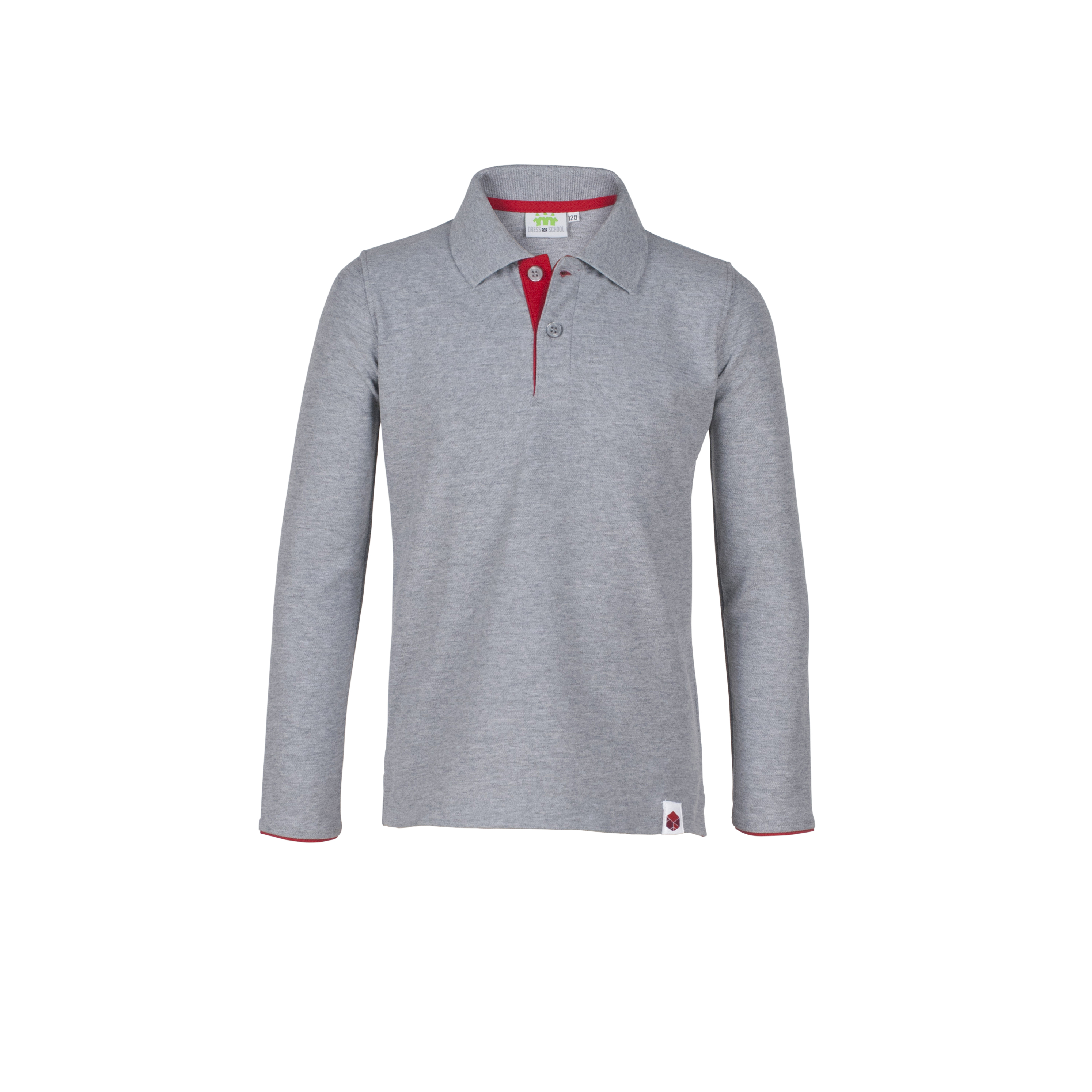 Poloshirt, long sleeves, Boys